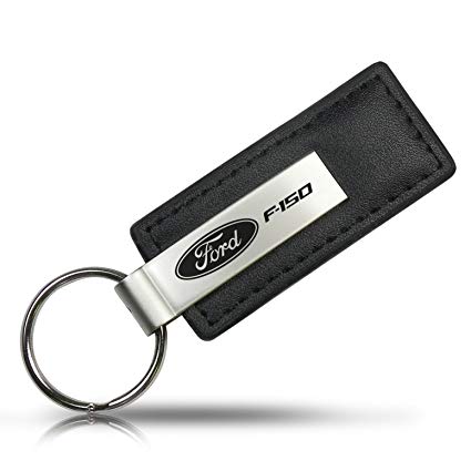Custom Logo Engraved Metal Leather Keychains