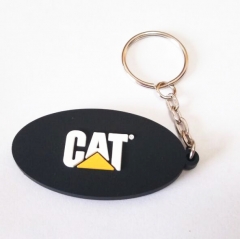 Promotional CAT Soft PVC Key Rings