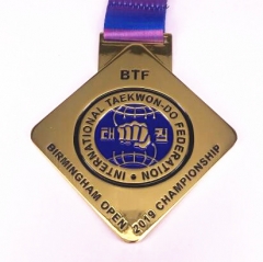 Bespoke BTF Birmingham Open 2019 Championship Medals