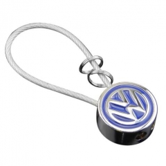 Wholesale Volkswagen Metal Key Holders with Stainless Steel Rope