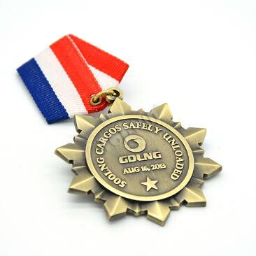 Custom Made Military Medal Awards with Ribbon Drape