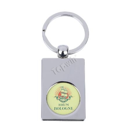 Customised Rotating Trolley Coin Key Ring Holders