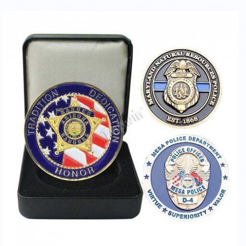 Personalized Honor Award Coins in Presentation Box