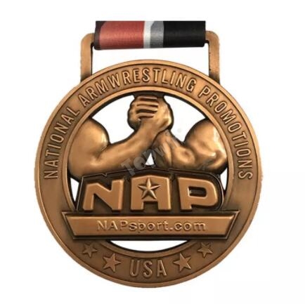 World State National Championship Martial Arts Arm Wrestling Medals
